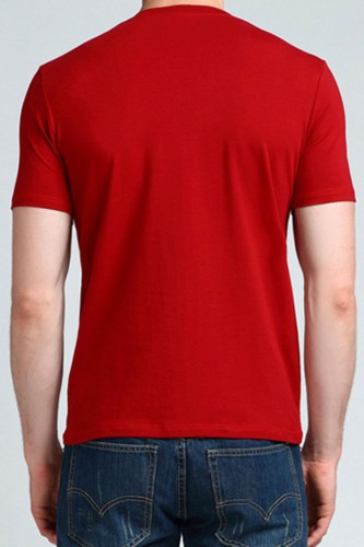T-Shirt rouge manches courtes