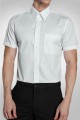 Chemise blanche manches courtes