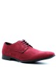 Chaussures rouges en suédine