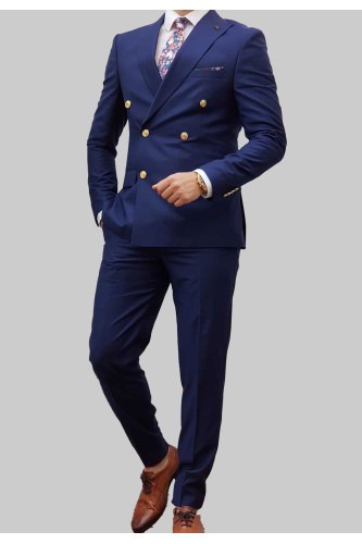 Costumes croisé pour homme | costume Kebello